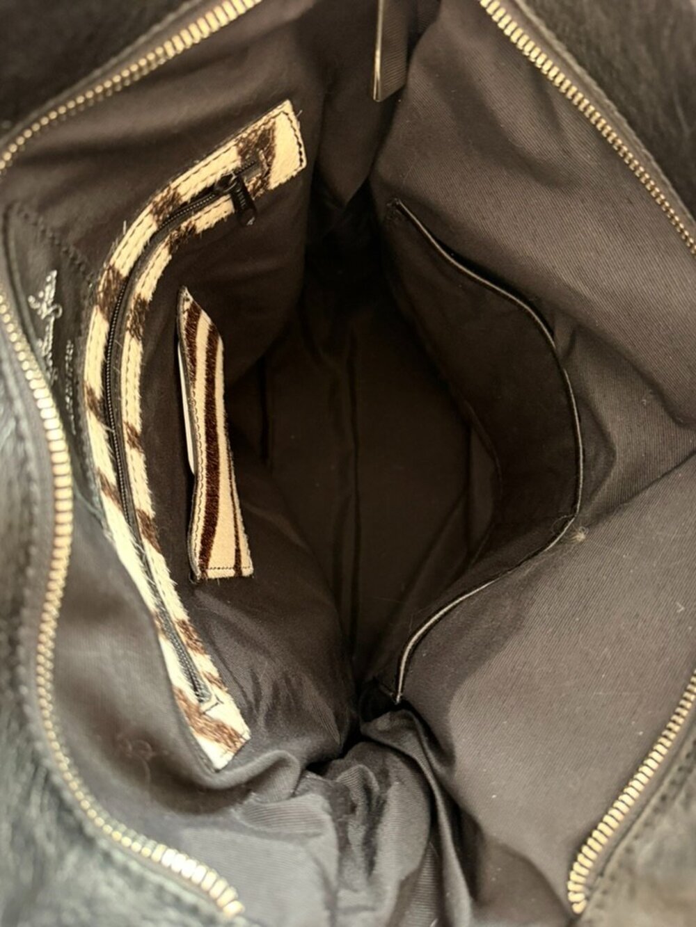 Le Febour Everything Bag No. 07 Black Cowhide Oversized Leather Tote - Picture 4 of 7